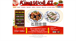 Desktop Screenshot of kingwok47sugargrove.com